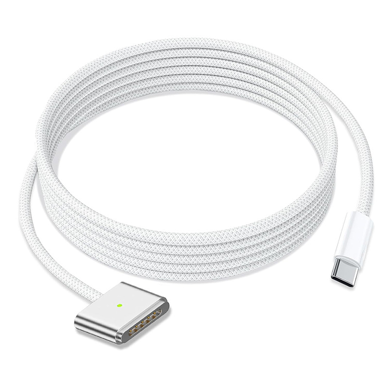 Magnetic USB‑C Charging Cable, Braided 3‑in‑1 Type‑C Fast Charger Cord Compatible with M1/M2/M3/M4 MacBook Laptops Airsky 8314 Detail 11